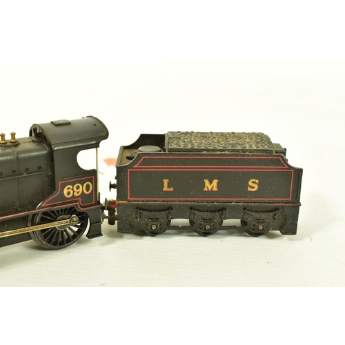 77 - THREE BOXED HORNBY RAILWAYS OO GAUGE L.M.S. LOCOMOTIVES, class 2P No.690 (R450), Black 5 class No.51... 