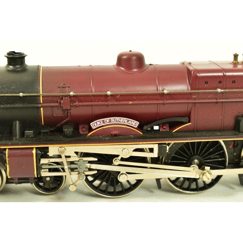 79 - THREE BOXED HORNBY RAILWAYS OO GAUGE L.M.S. LOCOMOTIVES, 2 x Patriot class 'Duke of Sutherland' No.5... 