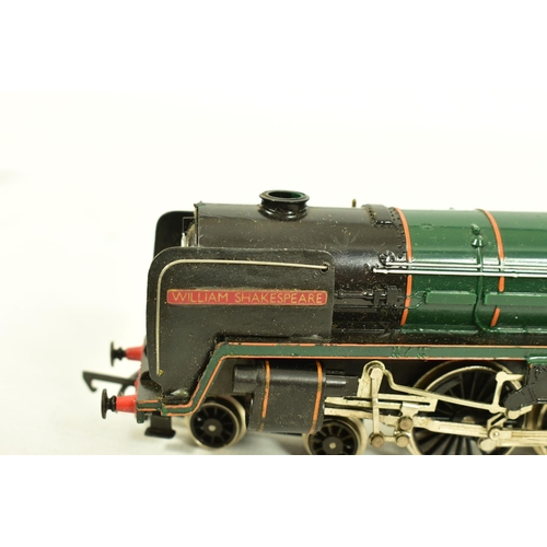 80 - FIVE BOXED HORNBY RAILWAYS OO GAUGE B.R. LOCOMOTIVES, three Britannia class 2 x 'Britannia' No.70000... 