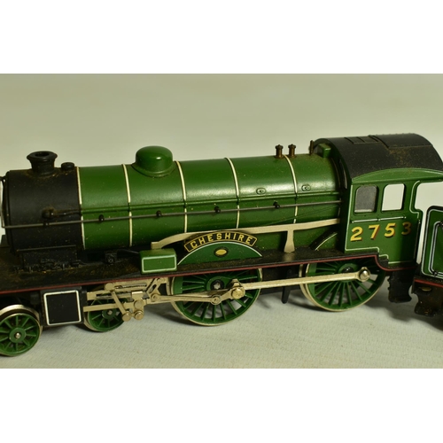 84 - FOUR BOXED HORNBY RAILWAYS OO GAUGE LOCOMOTIVES OF L.N.E.R. ORIGIN, 'Shire/Hunt' class 'Cheshire' No... 