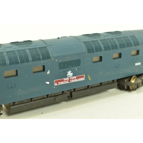 87 - FOUR BOXED LIMA OO GAUGE CLASS 55 DELTIC LOCOMOTIVES, 2 x 'Meld' No.D9003, B.R. two tone green liver... 