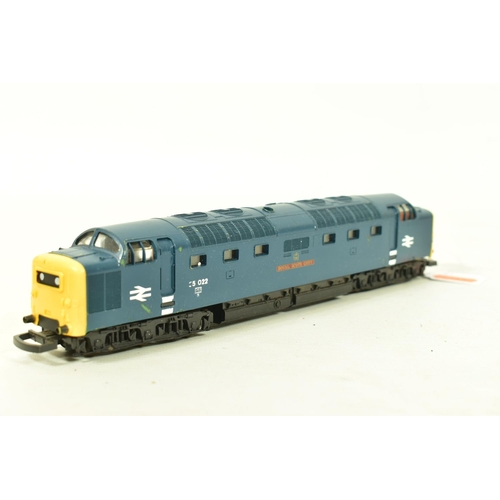 87 - FOUR BOXED LIMA OO GAUGE CLASS 55 DELTIC LOCOMOTIVES, 2 x 'Meld' No.D9003, B.R. two tone green liver... 