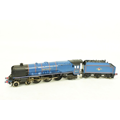 106 - FIVE BOXED OO GAUGE LOCOMOTIVES, repainted, renamed and renumbered to a fairly good standard Hornby ... 