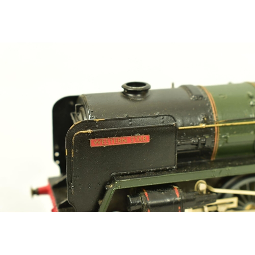 109 - FIVE BOXED TRI-ANG OO GAUGE LOCOMOTIVES, renumbered and renamed Battle of Britain class '602 Squadro... 