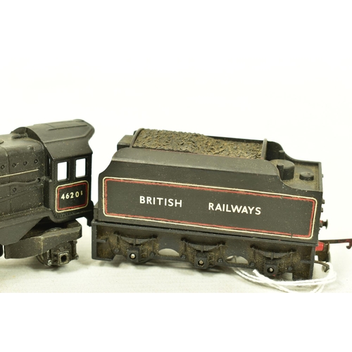 109 - FIVE BOXED TRI-ANG OO GAUGE LOCOMOTIVES, renumbered and renamed Battle of Britain class '602 Squadro... 