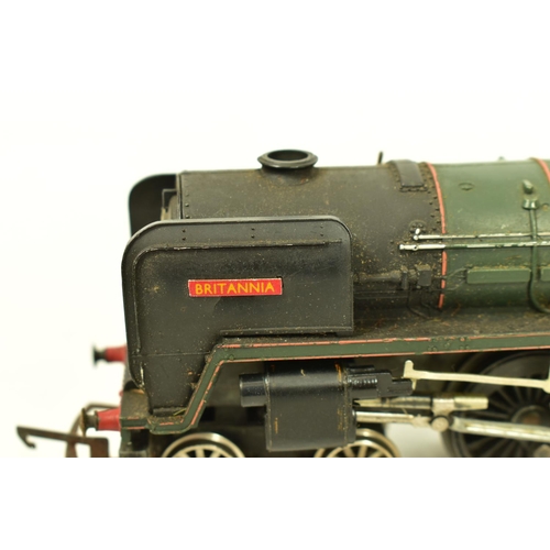 109 - FIVE BOXED TRI-ANG OO GAUGE LOCOMOTIVES, renumbered and renamed Battle of Britain class '602 Squadro... 