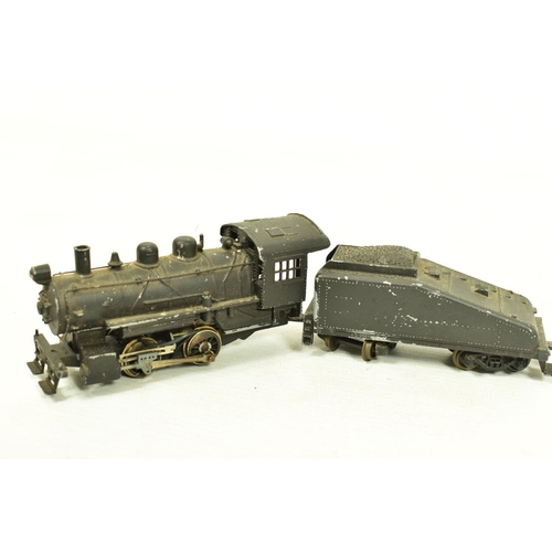 124 - TWO BOXED HO GAUGE RIVAROSSI AMERICAN OUTLINE LOCOMOTIVES, class C 16a, unmarked black livery (1225)... 