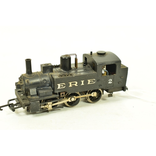 124 - TWO BOXED HO GAUGE RIVAROSSI AMERICAN OUTLINE LOCOMOTIVES, class C 16a, unmarked black livery (1225)... 