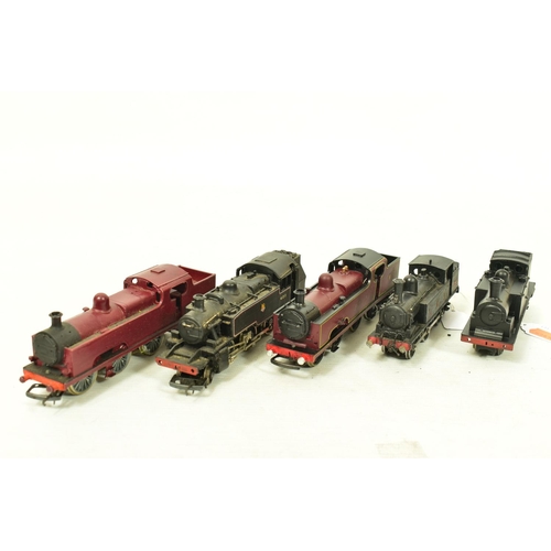 135 - FIVE BOXED CONSTRUCTED OO GAUGE L.M.S. & PRECURSORS TANK LOCOMOTIVE KITS, 2 x Wills 'Flatiron' No.20... 