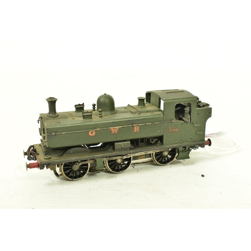 138 - FOUR BOXED CONSTRUCTED OO GAUGE G.W.R. PANNIER TANK LOCOMOTIVE KITS,  2 x K's Kits 57XX class No.572... 