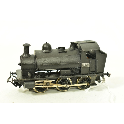 140 - FOUR BOXED CONSTRUCTED OO GAUGE G.W.R. TANK LOCOMOTIVE KITS, K's Kits 13XX class No.1363, unmarked b... 