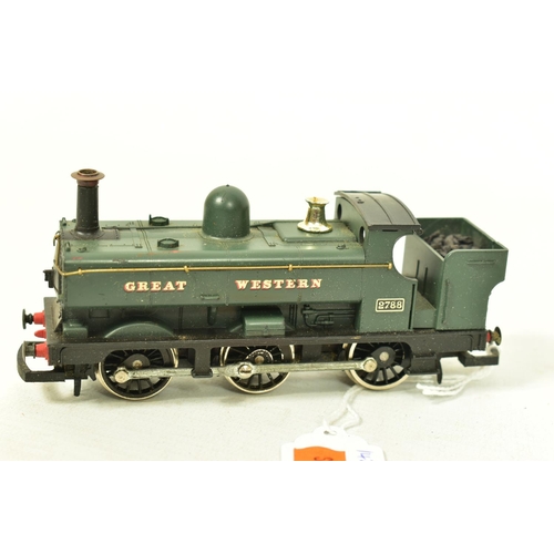 142 - FIVE BOXED HORNBY OO GAUGE G.W.R. CLASS 2721 PANNIER TANK LOCOMOTIVES, No.2730 (R760B), No.2747 (R15... 