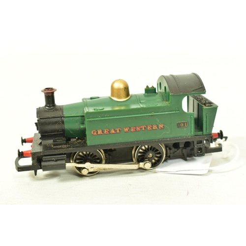 143 - SIX BOXED HORNBY OO GAUGE G.W.R. CLASS 101 HOLDEN TANK LOCOMOTIVES, all No.101, G.W.R. green livery ... 