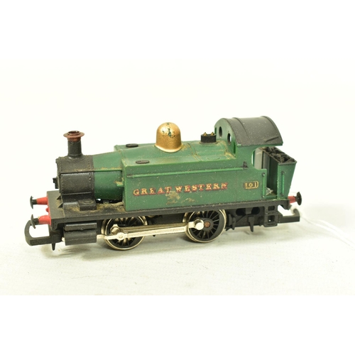 143 - SIX BOXED HORNBY OO GAUGE G.W.R. CLASS 101 HOLDEN TANK LOCOMOTIVES, all No.101, G.W.R. green livery ... 