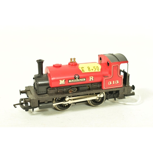 146 - SIX BOXED HORNBY OO GAUGE CLASS 0F PUG SADDLE TANK LOCOMOTIVES, assorted numbers and liveries (R752,... 