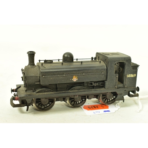 147 - FIVE BOXED HORNBY OO GAUGE TANK LOCOMOTIVES, class B7 Pug, No.11250, L.M.S. black livery (R2065A), c... 