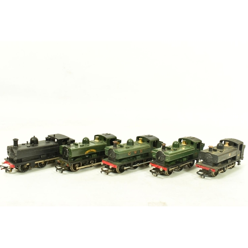 148 - FIVE BOXED HORNBY AND GAIETY OO GAUGE G.W.R.  CLASS 57XX PANNIER TANK LOCOMOTIVES,  Hornby, No.8751 ... 