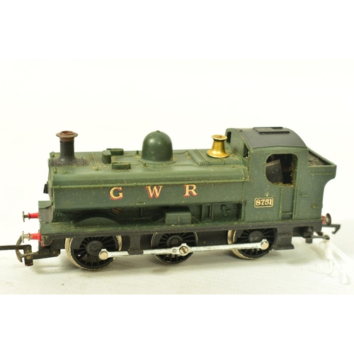 148 - FIVE BOXED HORNBY AND GAIETY OO GAUGE G.W.R.  CLASS 57XX PANNIER TANK LOCOMOTIVES,  Hornby, No.8751 ... 