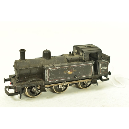 152 - SEVEN BOXED HORNBY OO GAUGE CLASS 3F JINTY TANK LOCOMOTIVES, renumbered No.7561, L.M.S. plain black ... 