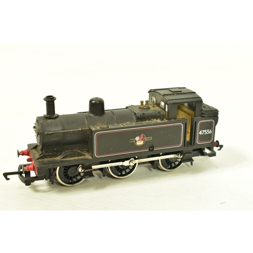 152 - SEVEN BOXED HORNBY OO GAUGE CLASS 3F JINTY TANK LOCOMOTIVES, renumbered No.7561, L.M.S. plain black ... 