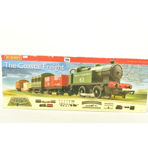 164 - TWO BOXED HORNBY OO GAUGE TRAIN SETS, The Coastal Freight, No.R1111, comprising class D Industrial t... 