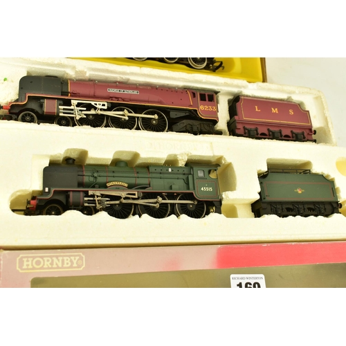 169 - FOUR BOXED OR PART BOXED HORNBY RAILWAYS OO GAUGE LOCOMOTIVES, Duchess class 'Duchess of Sutherland'... 