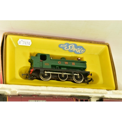 169 - FOUR BOXED OR PART BOXED HORNBY RAILWAYS OO GAUGE LOCOMOTIVES, Duchess class 'Duchess of Sutherland'... 