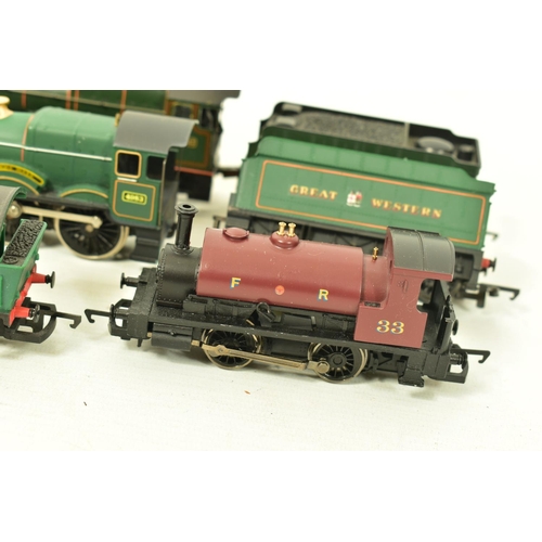 177 - A QUANTITY OF BOXED AND UNBOXED HORNBY RAILWAYS OO GAUGE LOCOMOTIVES, to include unboxed King class ... 