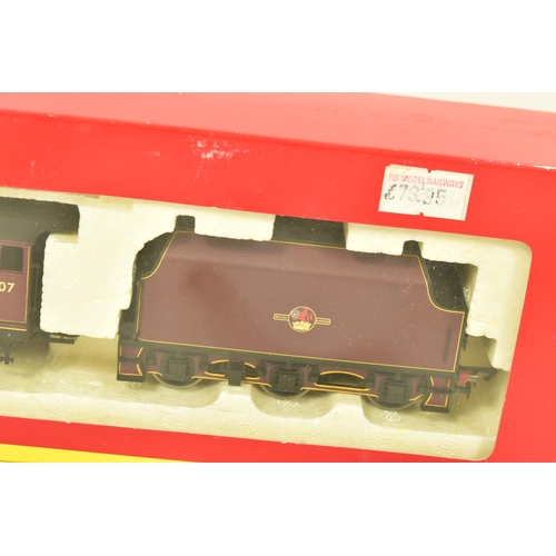 183 - FOUR BOXED HORNBY RAILWAYS OO GAUGE L.M.S. LOCOMOTIVES, Royal Scot class 'The Green Howards' No.6133... 