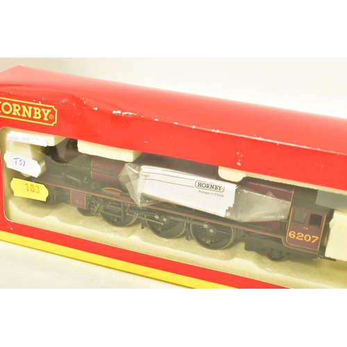 183 - FOUR BOXED HORNBY RAILWAYS OO GAUGE L.M.S. LOCOMOTIVES, Royal Scot class 'The Green Howards' No.6133... 