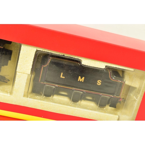 183 - FOUR BOXED HORNBY RAILWAYS OO GAUGE L.M.S. LOCOMOTIVES, Royal Scot class 'The Green Howards' No.6133... 