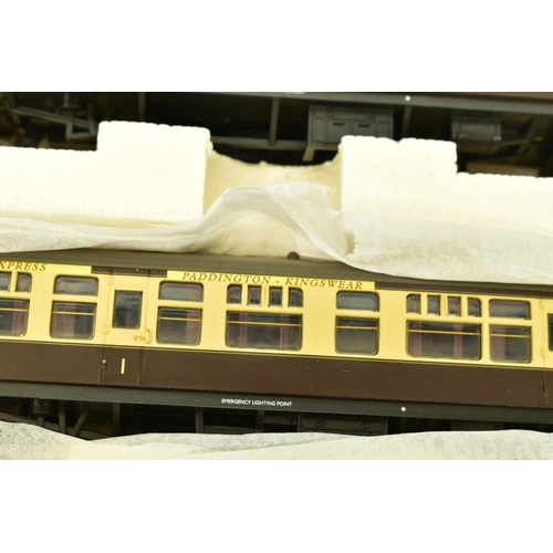 184 - A PART BOXED HORNBY RAILWAYS OO GAUGE TORBAY EXPRESS TRAIN PACK, comprising King class locomotive 'K... 