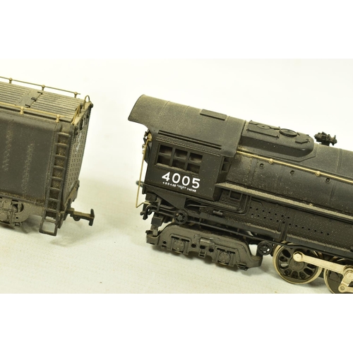 185 - A BOXED RIVAROSSI HO GAUGE 4-8-8-4 'BIG BOY' LOCOMOTIVE, No.4005, Union Pacific black livery (1254),... 