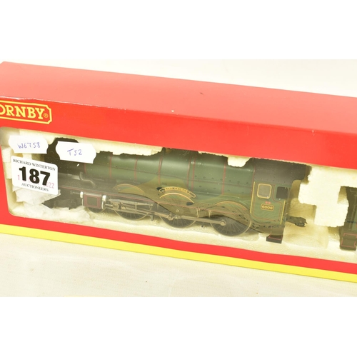 187 - THREE BOXED HORNBY RAILWAYS OO GAUGE LOCOMOTIVES, limited edition West Country class 'Bude' No.34006... 