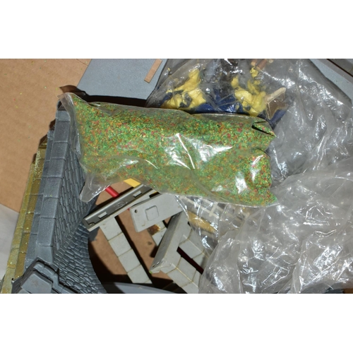 209 - A QUANTITY OF ASSORTED BOXED AND UNBOXED OO AND HO GAUGE LINESIDE AND SCENIC ACCESSORIES, to include... 