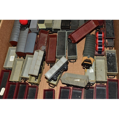 211 - A QUANTITY OF UNBOXED AND ASSORTED OO & HO GAUGE ROLLING STOCK, assorted items to include, Mainline,... 