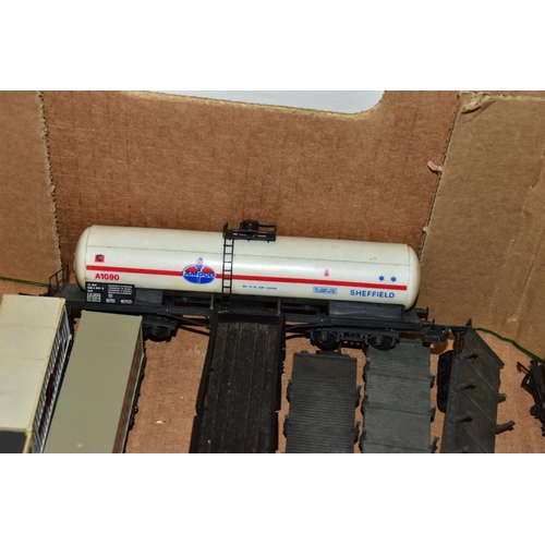 211 - A QUANTITY OF UNBOXED AND ASSORTED OO & HO GAUGE ROLLING STOCK, assorted items to include, Mainline,... 