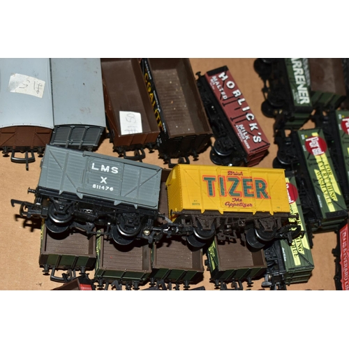 211 - A QUANTITY OF UNBOXED AND ASSORTED OO & HO GAUGE ROLLING STOCK, assorted items to include, Mainline,... 