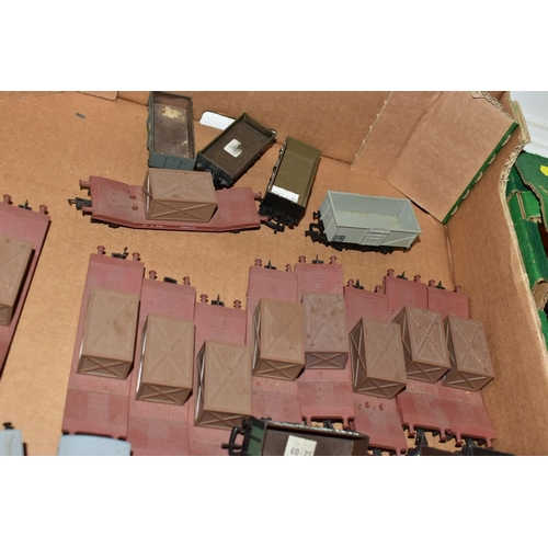 211 - A QUANTITY OF UNBOXED AND ASSORTED OO & HO GAUGE ROLLING STOCK, assorted items to include, Mainline,... 