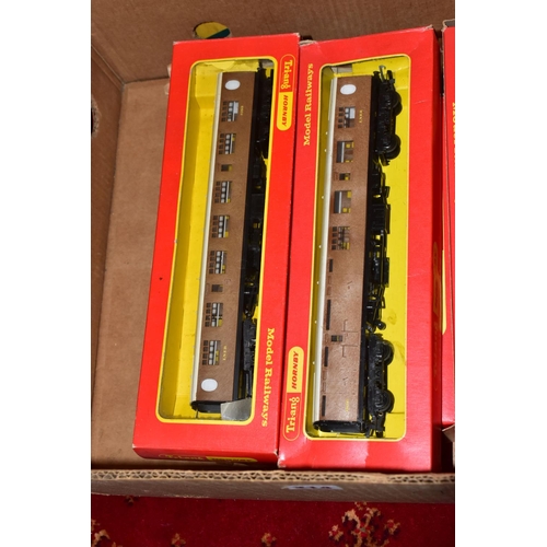 214 - A QUANTITY OF MAINLY BOXED OO GAUGE MODEL RAILWAY ROLLING STOCK, to include boxed Tri-ang Wrenn and ... 