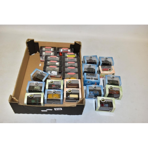 218 - A QUANTITY OF BOXED OXFORD DIECAST AND CORGI TRACKSIDE OO AND N GAUGE DIECAST VEHICLES, all appear c... 