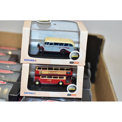 218 - A QUANTITY OF BOXED OXFORD DIECAST AND CORGI TRACKSIDE OO AND N GAUGE DIECAST VEHICLES, all appear c... 