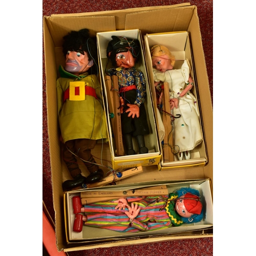 434 - A BOXED PELHAM PUPPET THEATRE, contents not checked but appears largely complete and in fairly good ... 