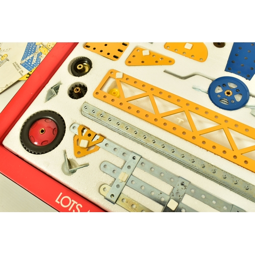 235 - A VINTAGE MECCANO 6 STANDARD RANGE CONSTRUCTION SET, accompanied by its papers, stickers and Meccano... 