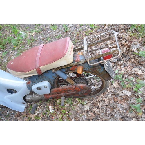 1201 - A BARNFIND 1964 HONDA 50 C100 MOPED first registered on 13/5/1964 under Registration number ANX 345B... 