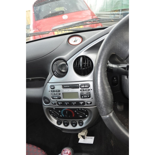 1202 - A 2001 FORD KA 1.3L THREE DOOR HATCHBACK CAR with Cherished Plate SRA 633, mileage shown 29,266 (unw... 