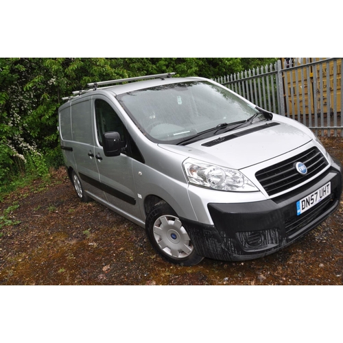 1203 - A 2007 FIAT SCUDO 120 SHORT WHEEL BASE PANEL VAN with 1997cc Deisel engine, 6 speed manual gearbox, ... 