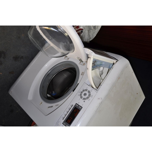 1290 - A HOTPOINT AQUARIUS WDD750 WASHING MACHINE width 60cm, depth 55cm and height 85cm (PAT pass and powe... 