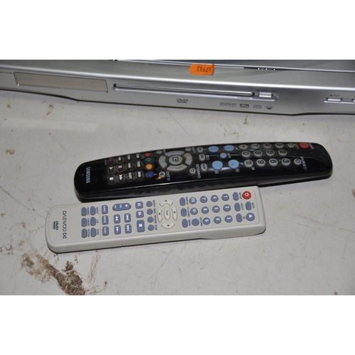 1327 - A SAMSUNG LE26A456C2DXXU 26in TV with remote and Daewoo DVD player with remote (both PAT pass and wo... 