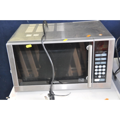 1333 - A KYOTO UNDER COUNTER FRIDGE width 50cm, depth 55cm and height 85cm and a Kenwood microwave (both PA... 